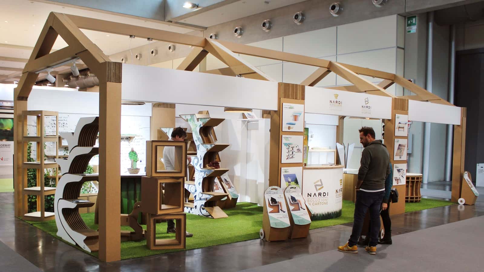 allestimento ecosostenibile ecomondo