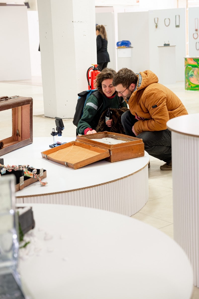 allestimento ecosostenibile in cartone