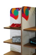 Eco scaffale in cartone Cerena