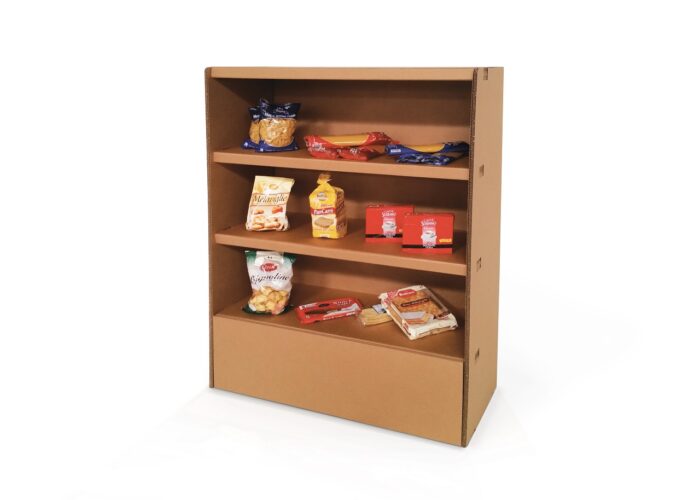 Scaffale basso in cartone 'Saline Small'