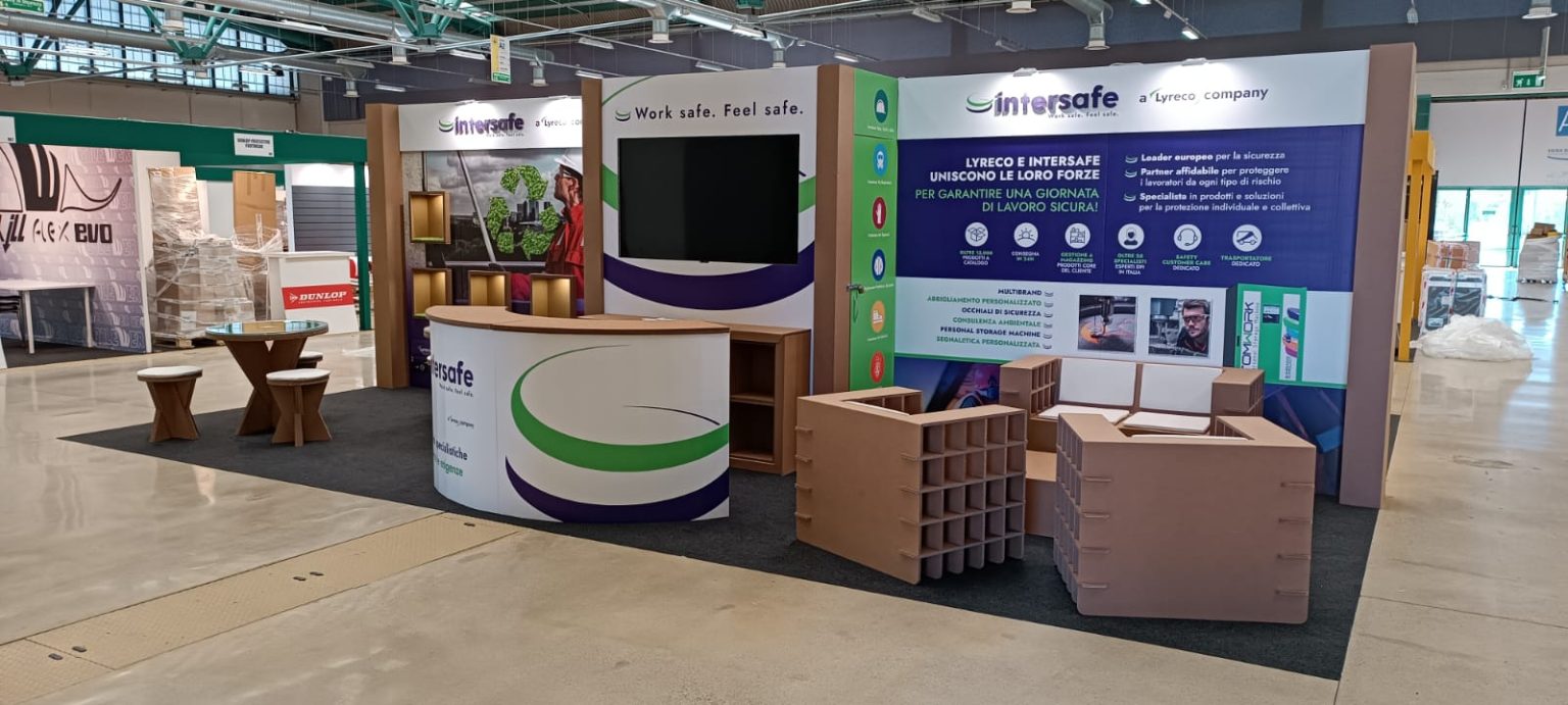 mobili in cartone per eventi