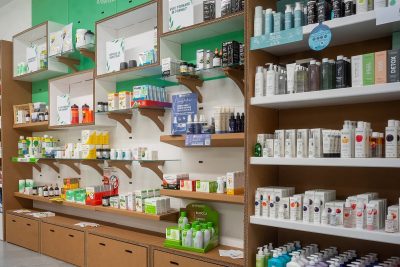 scaffalatura per erboristeria Eris
