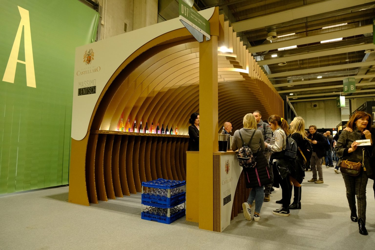 stand ecosostenibile in cartone