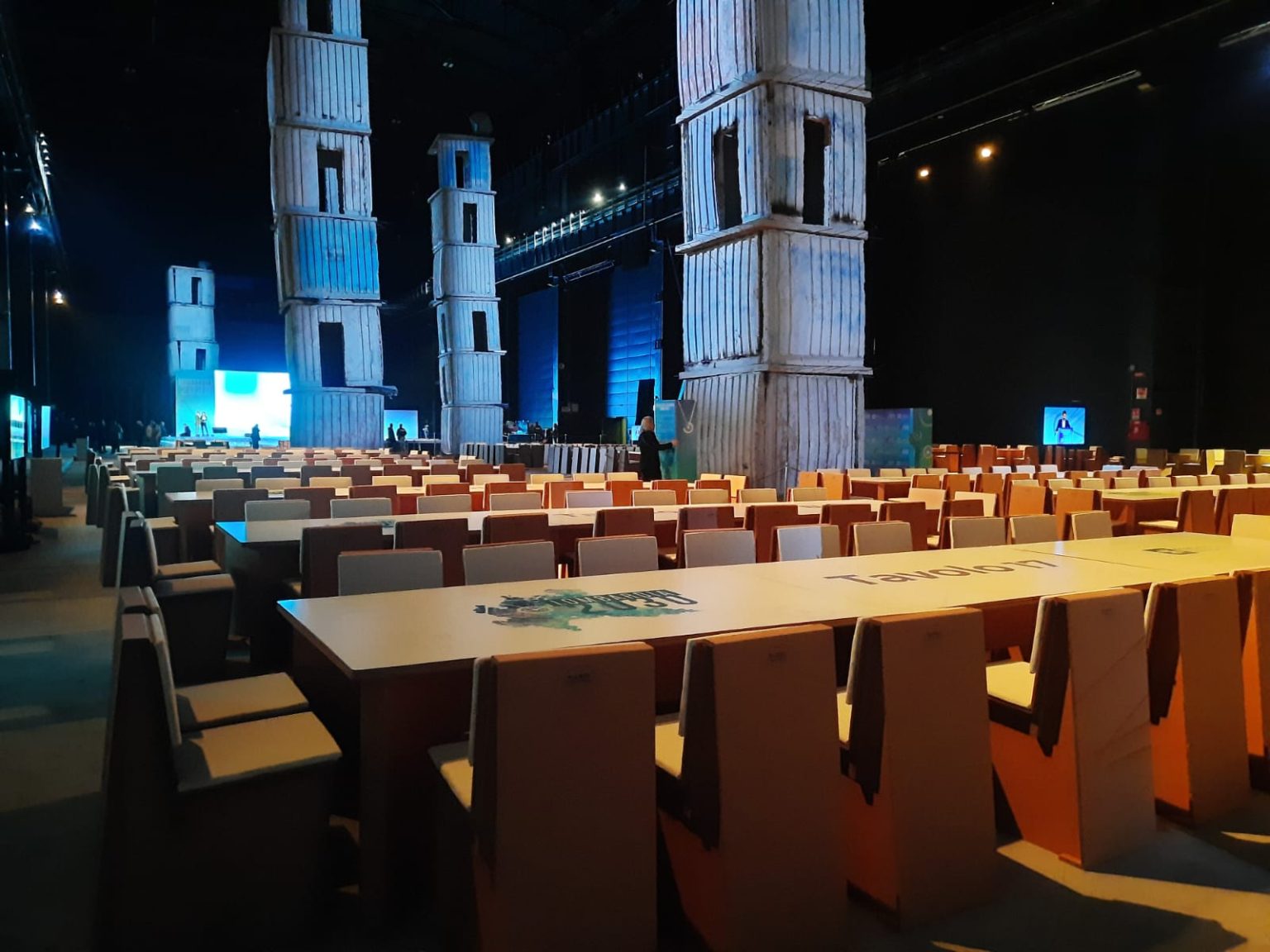 allestimento ecologico