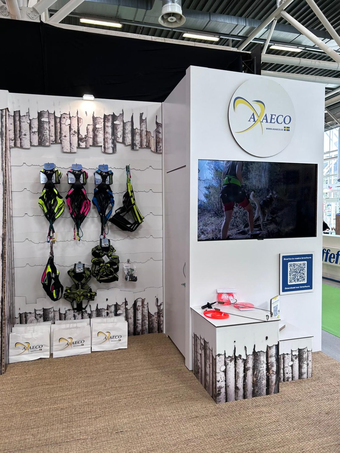 stand fieristico in cartone