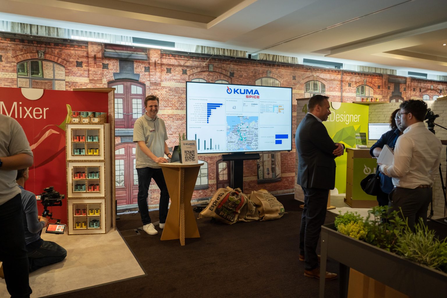 allestimento ecologico