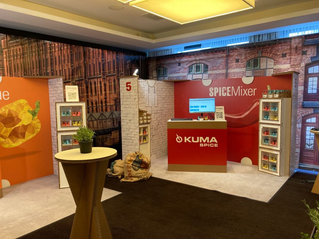 allestimenti green in cartone