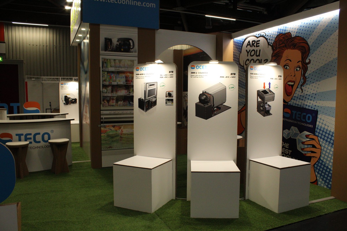 allestimenti green in cartone