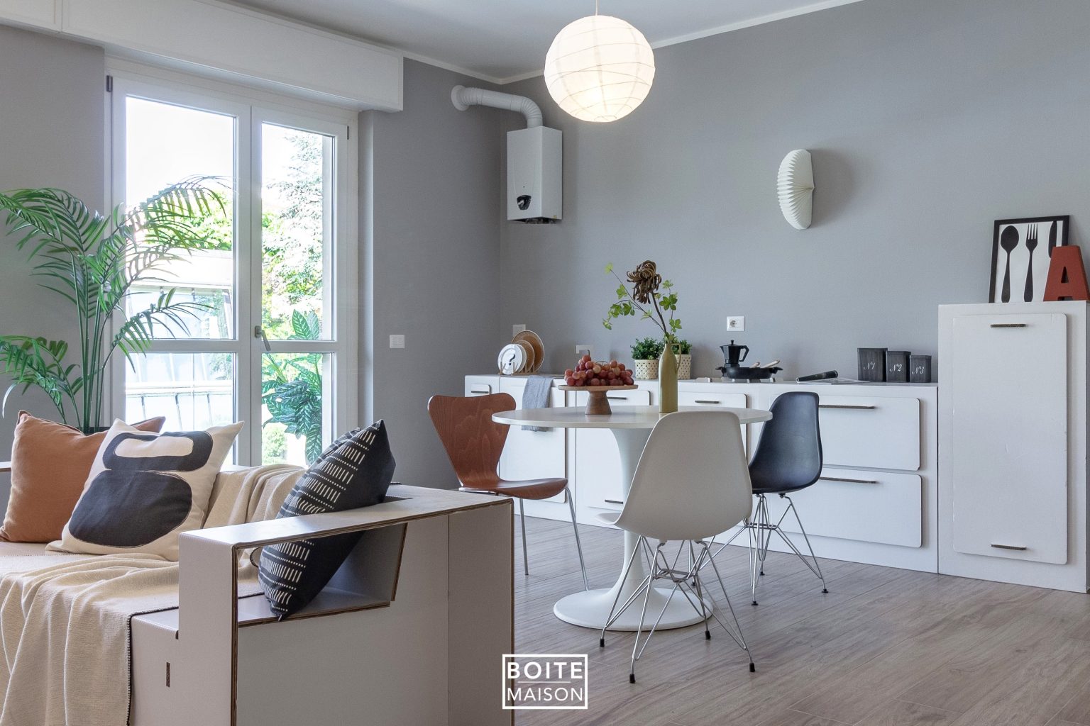 Cucina Gioia per allestimento dimostrativo