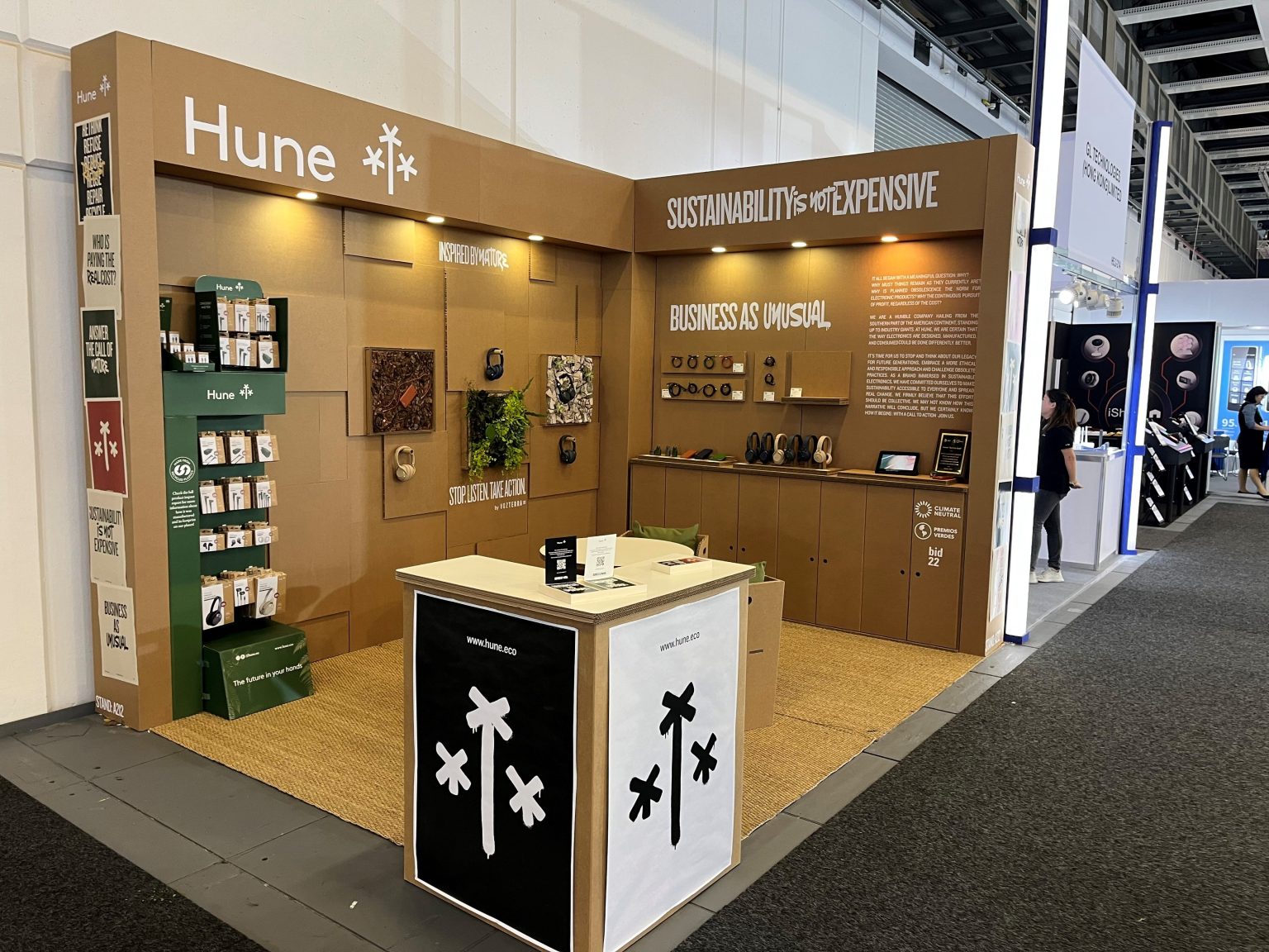 Stand per fiera personalizzabile