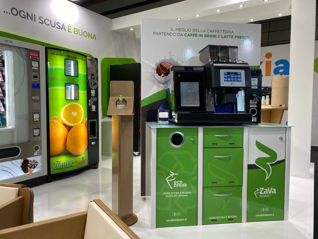 distributori automatici ecosostenibili e innovativi in cartone