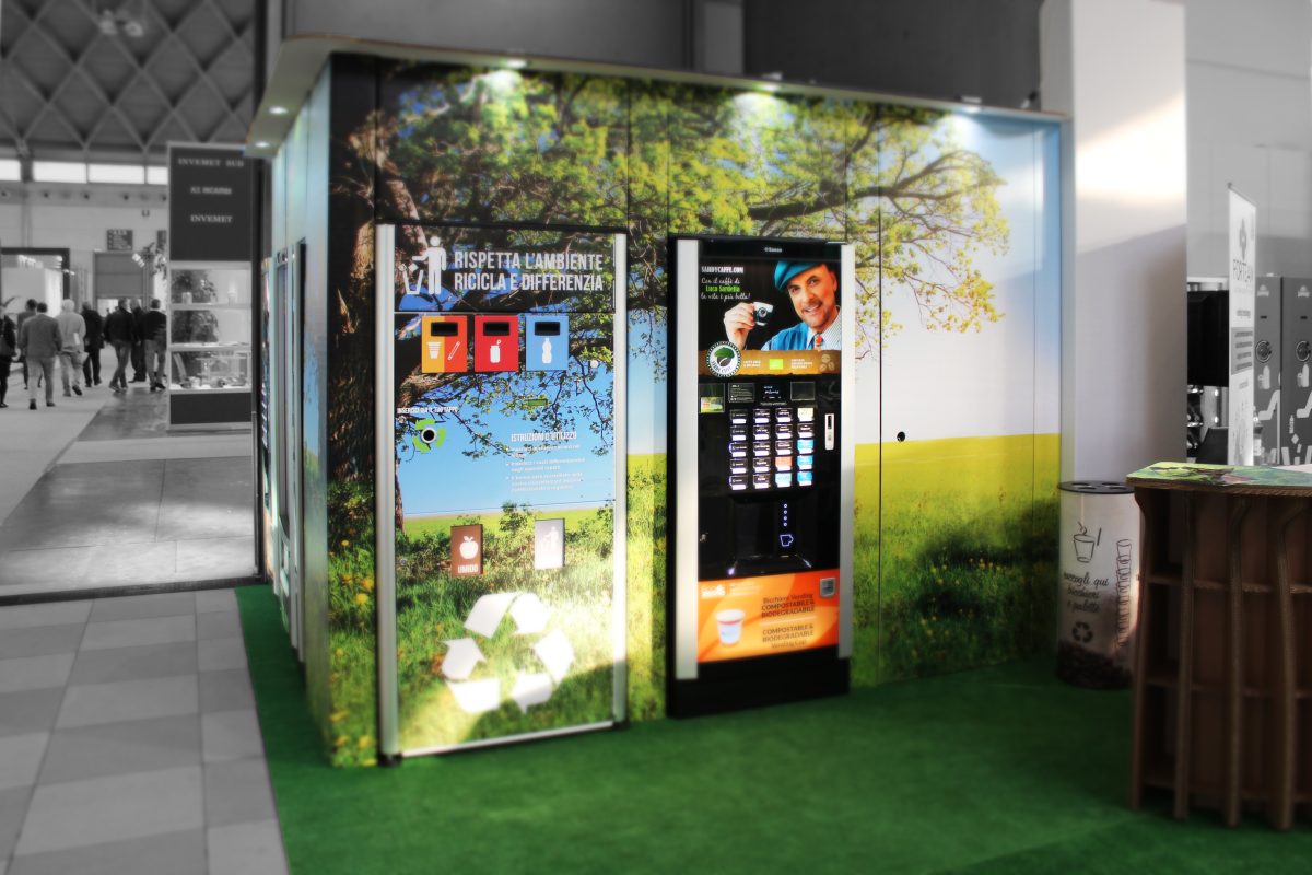 arredi sostenibili per aree break