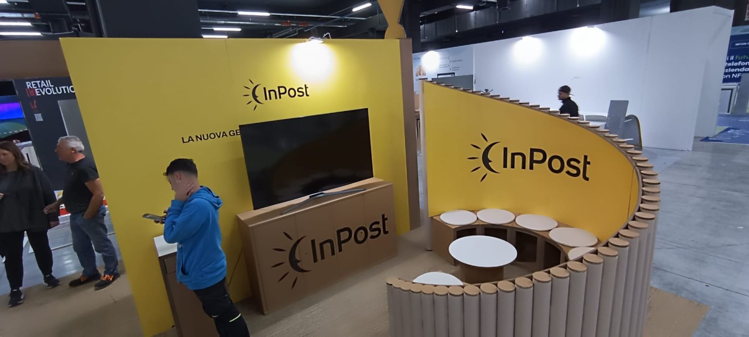 allestimento sostenibile per fiera