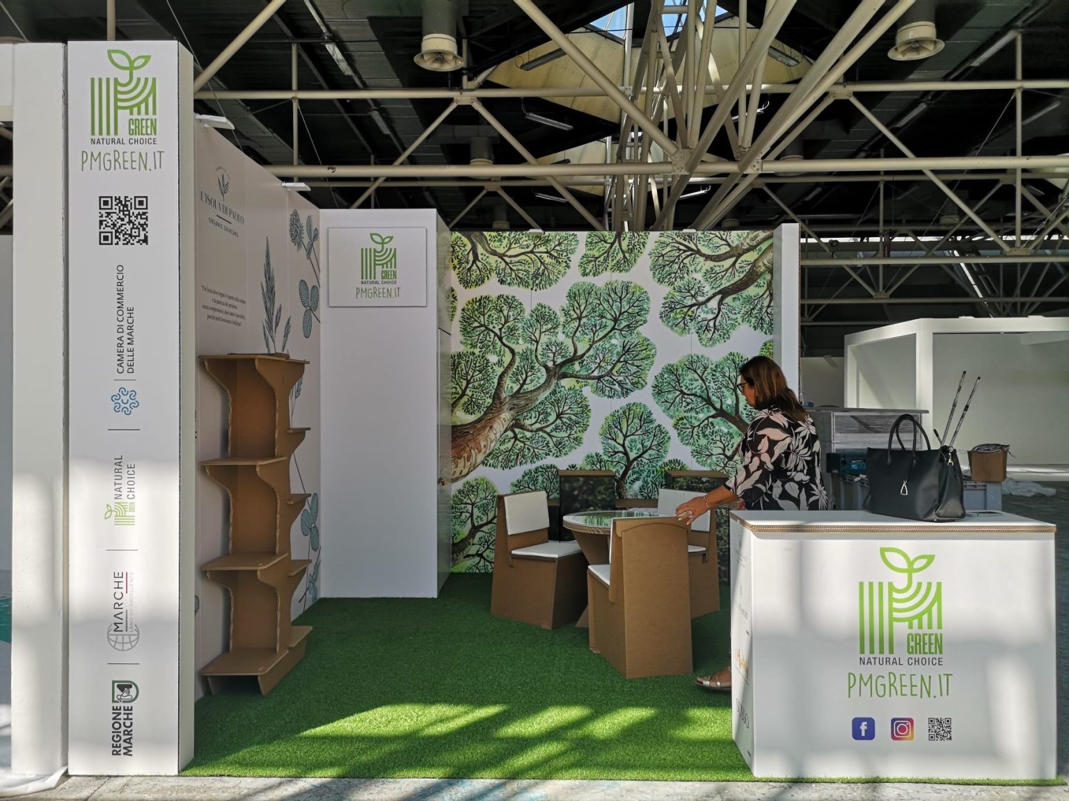 stand ecologico per fiera