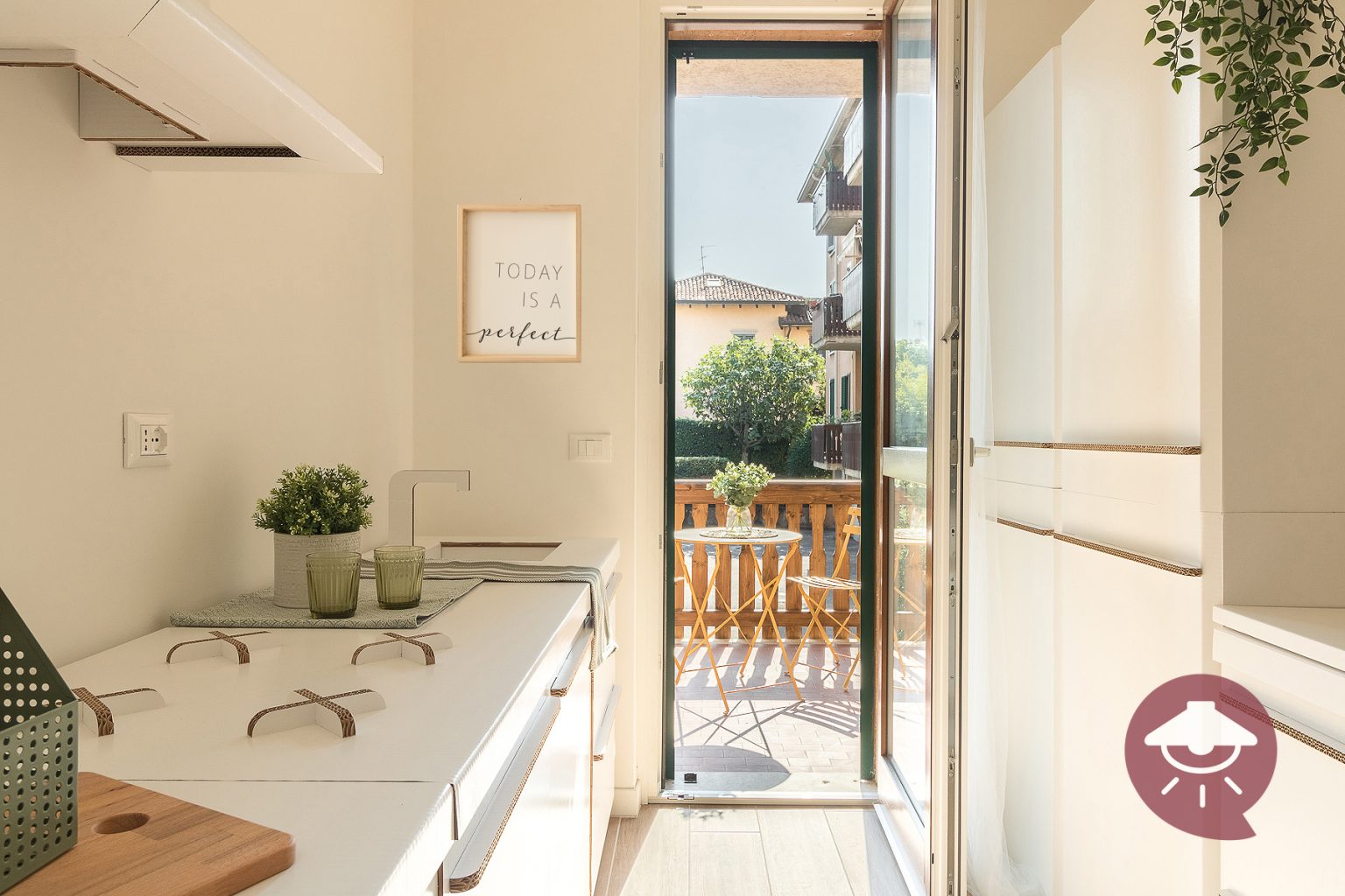 allestimento living sostenibile