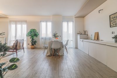 cucina in cartone per home staging