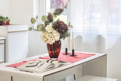 allestimento zona living