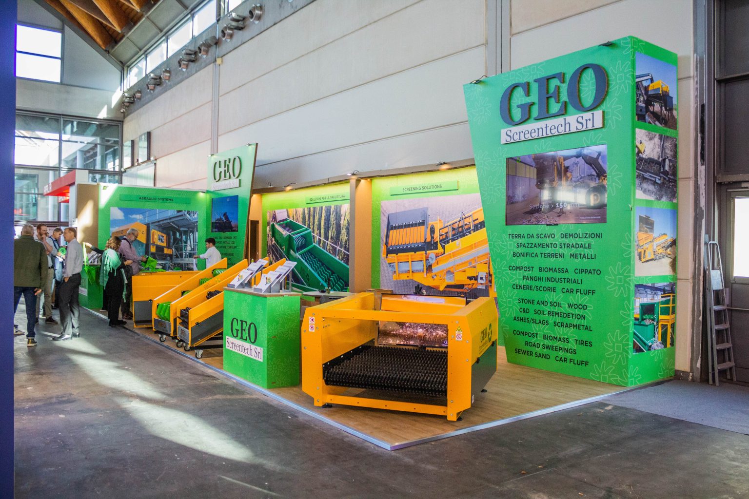 allestimento in cartone