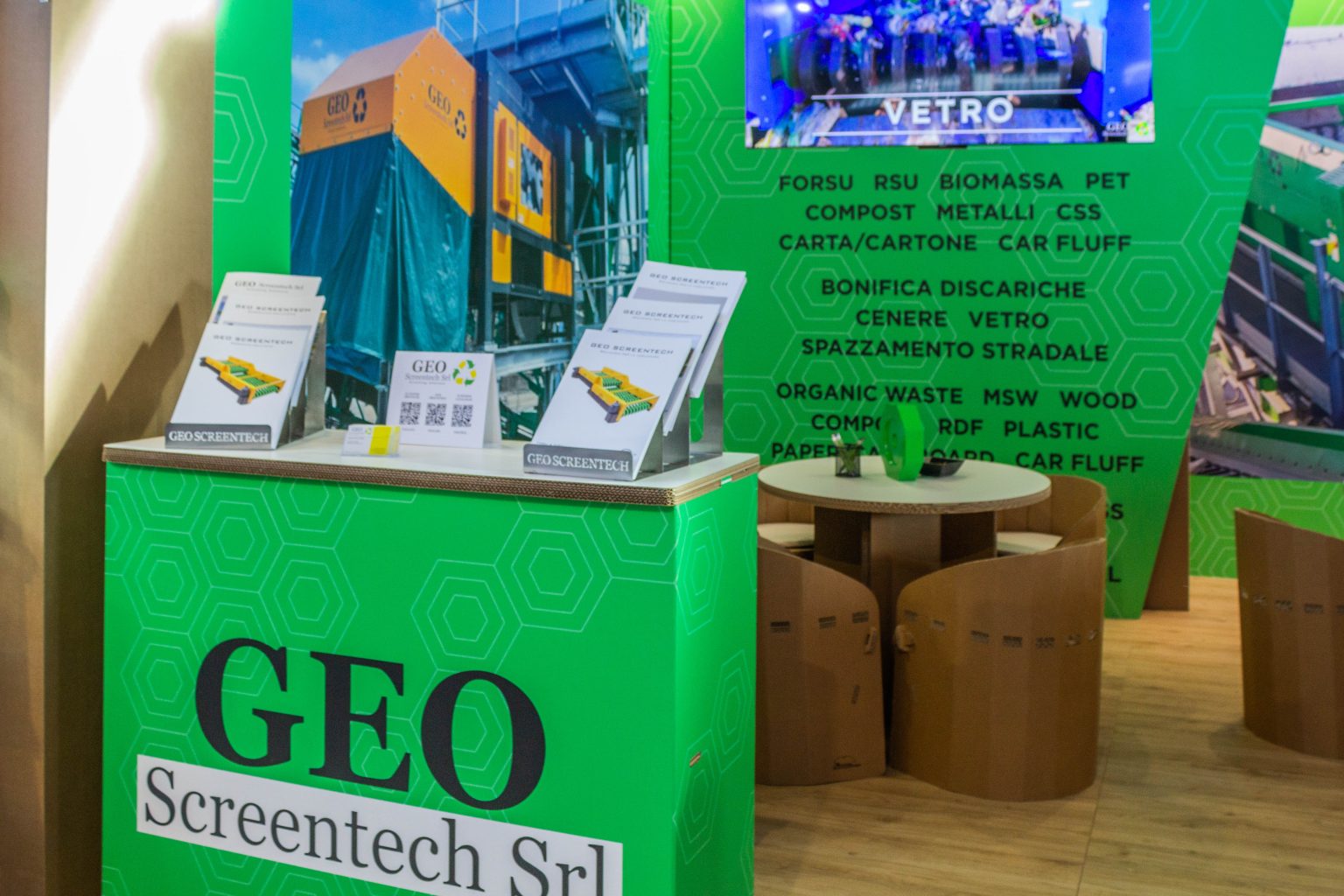 allestimento sostenibile