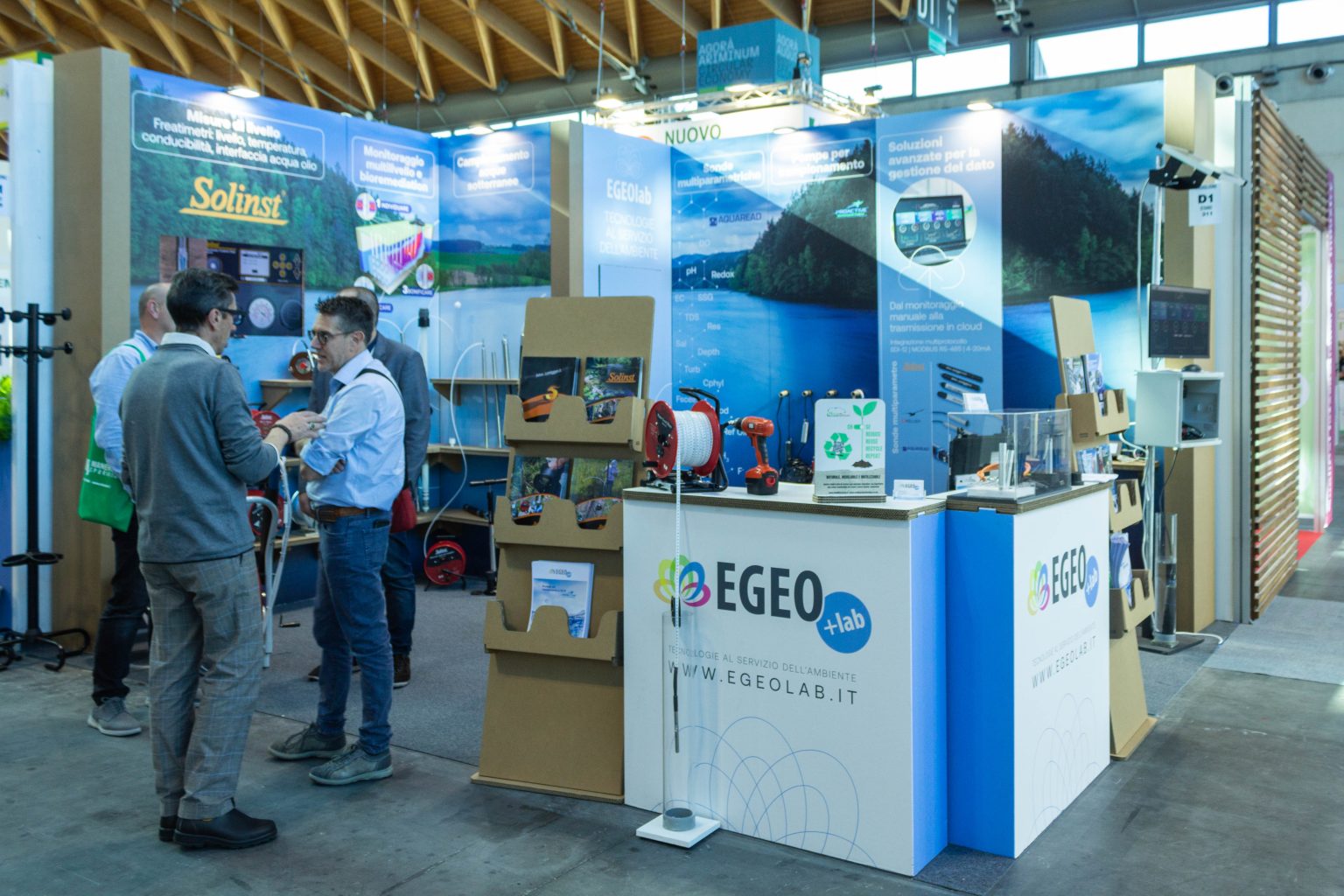 allestimento in fiera ecosostenibile