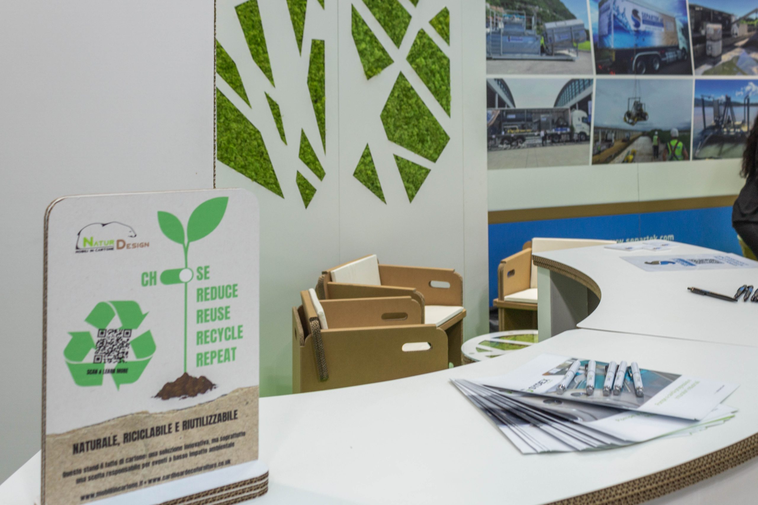 stand ecosostenibili per fiere