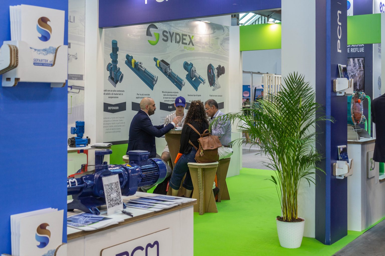 allestimento ecosostenibile