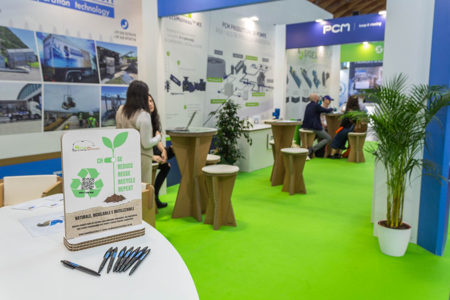 allestimenti ecosostenibili