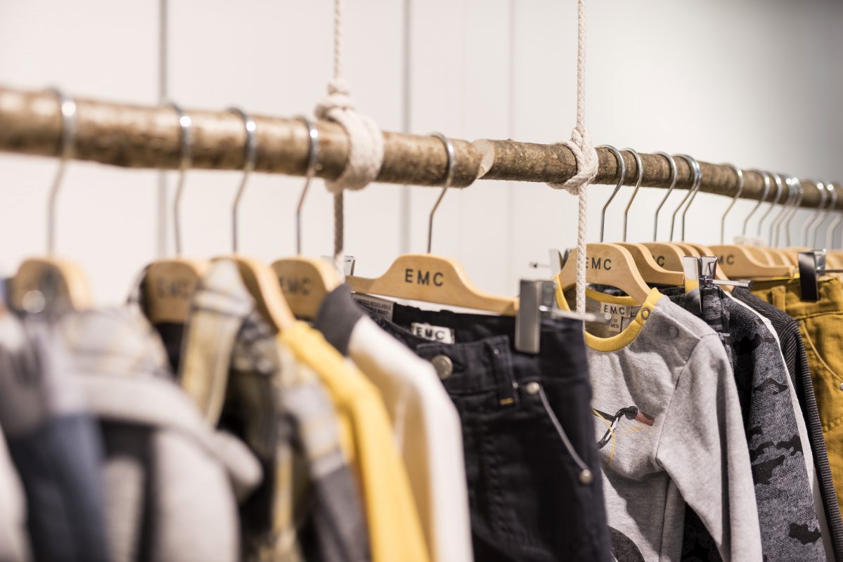 eco arredo per negozi bimbi