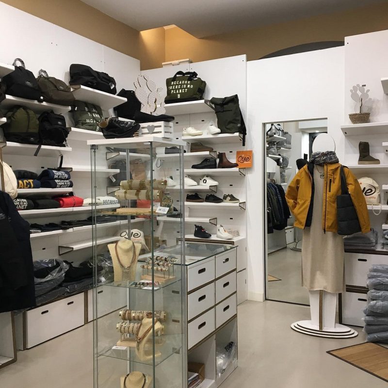 arredo sostenibile per negozi