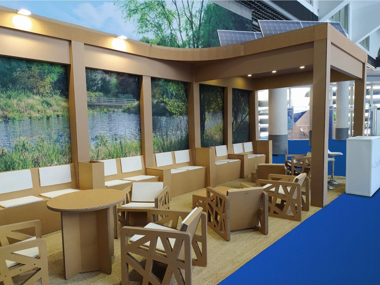 allestimento per fiere sostenibile