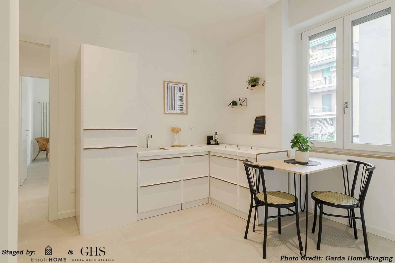 Cucina home staging dopo