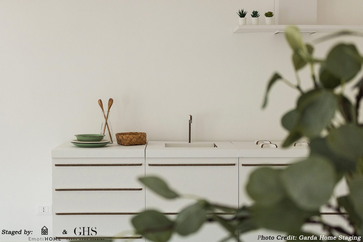 allestimento cucina per home staging