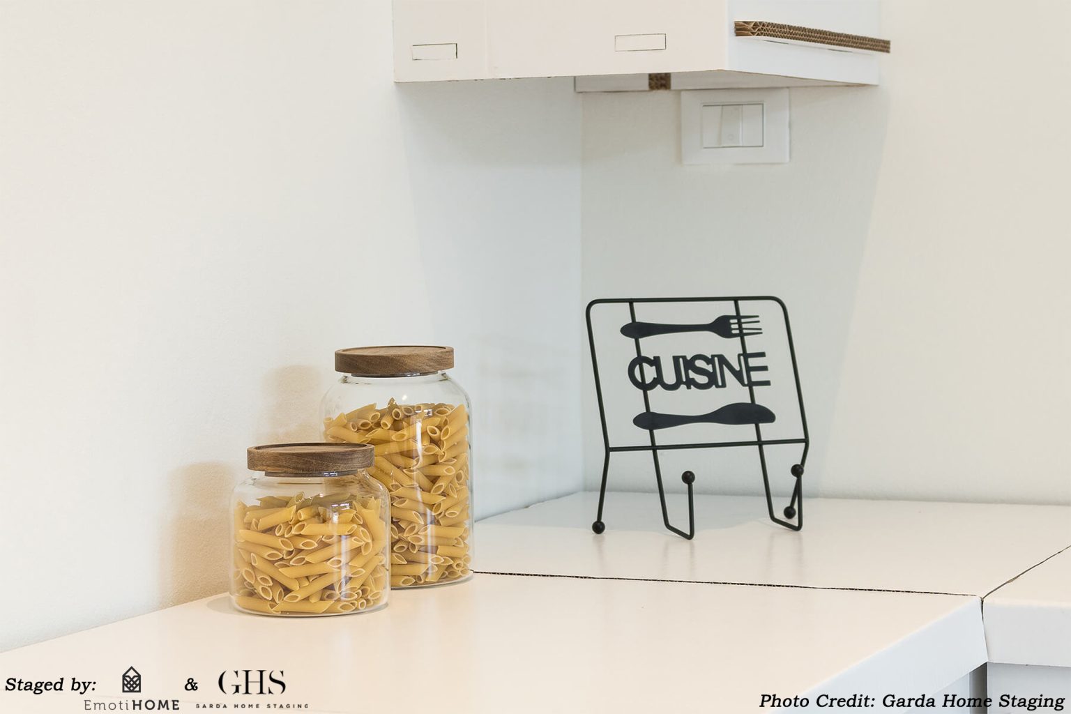 allestimento in cartone