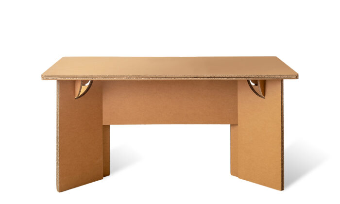 scrivania operativa in cartone