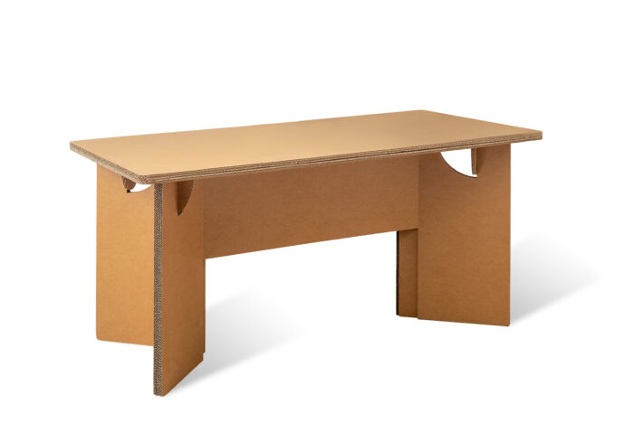 scrivania in cartone