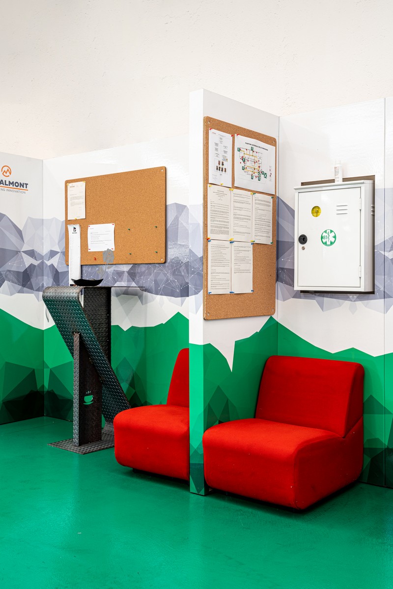 allestimento area break