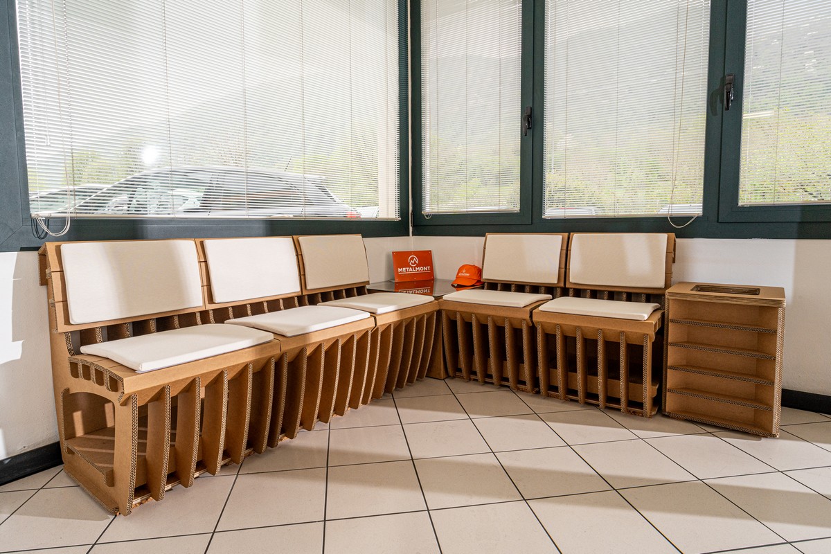 allestimento area break aziendale