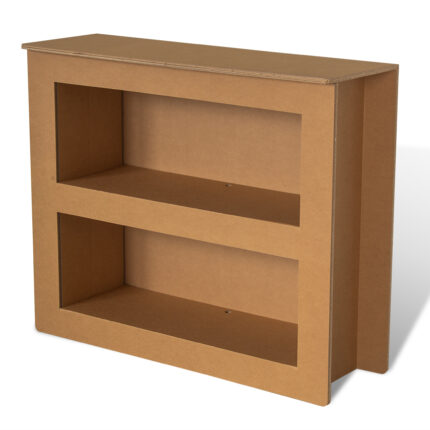 banco reception in cartone