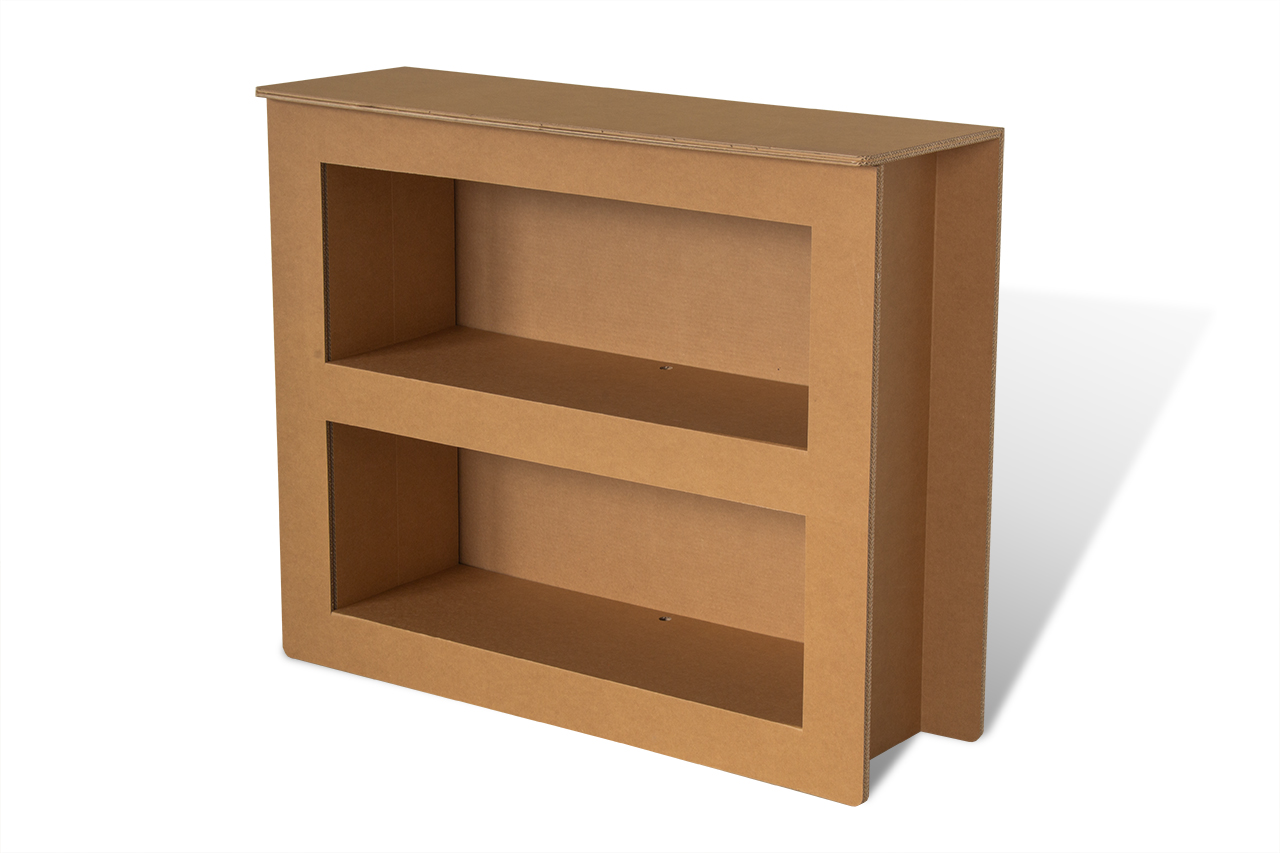 banco reception in cartone