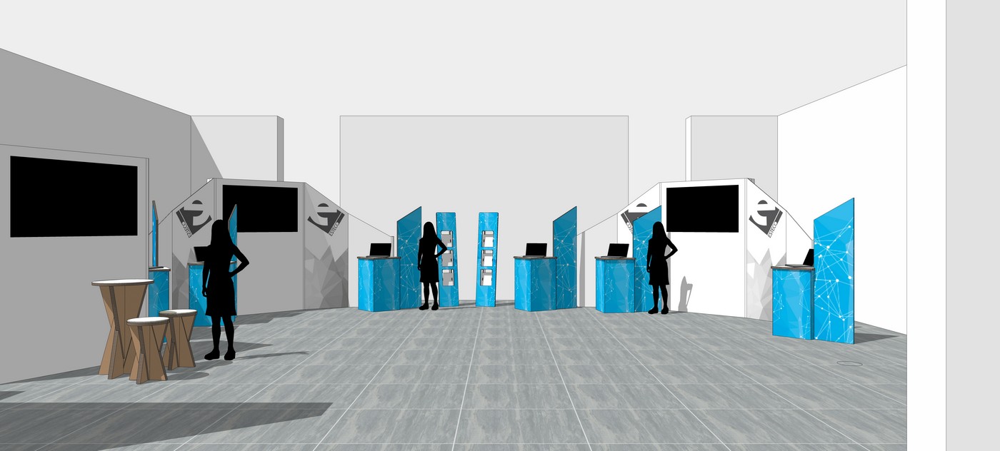 stand per eventi temporanei