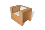 poltrona in cartone design