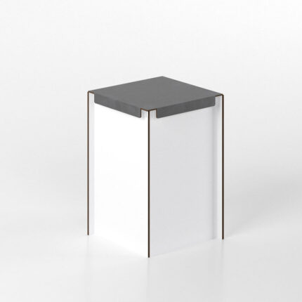 Cucina Pop Up Fronte Gres Top Antracite Base da 60 Angolare