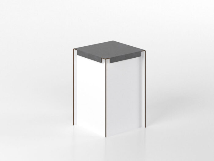 Cucina Pop Up Fronte Gres Top Antracite Base da 60 Angolare Cucina Pop Up Fronte Gres Top Antracite Base da 60 Angolare