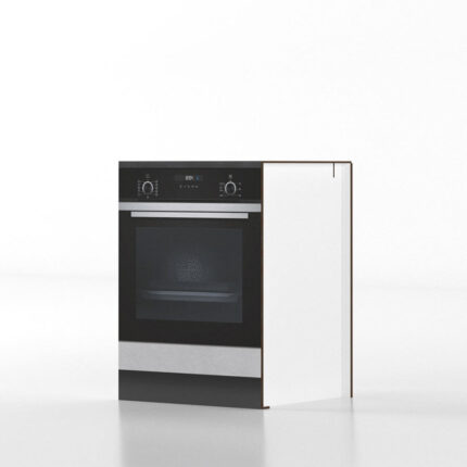 Cucina Pop Up Fronte Gres Top Antracite Base larga 60 Forno e Fornello