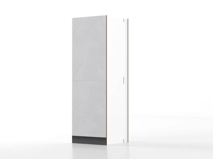 Cucina Pop Up Fronte Gres Top Antracite Colonna larga 60