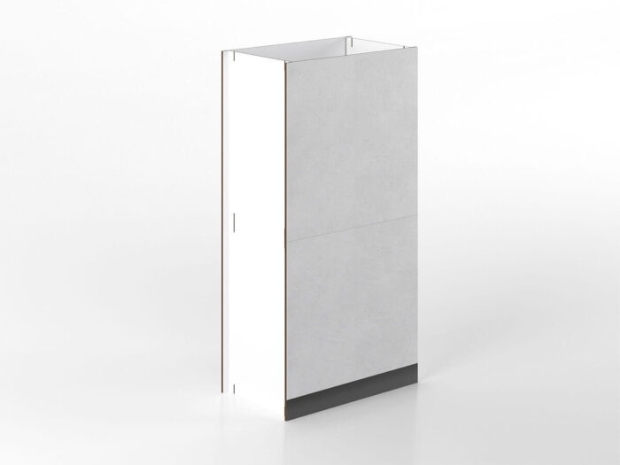 Cucina Pop Up Fronte Gres Top Antracite Colonna larga 90