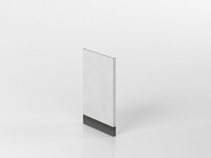 Cucina Pop Up Fronte Gres Top Antracite fianco da 60