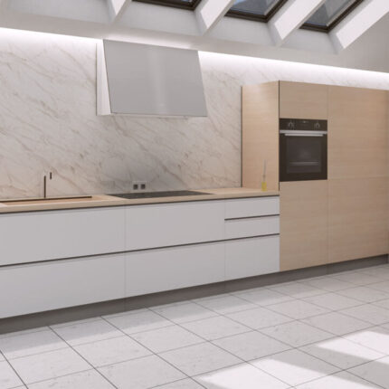 cucina stampata dimostrativa