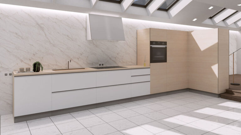 cucina stampata dimostrativa