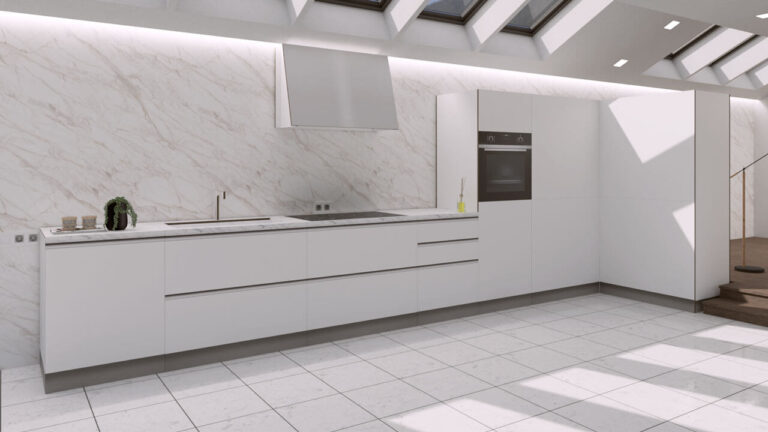 Cardboard kitchens for the equipment